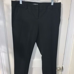 Express columnist ankle business pants, size 8, black